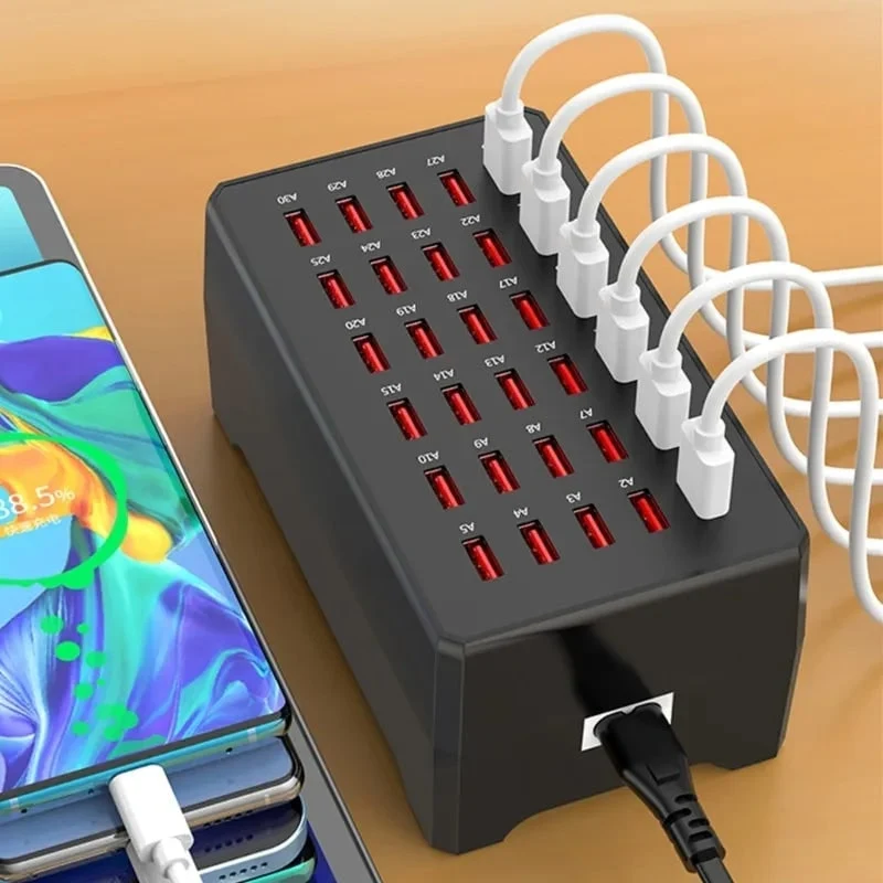 USB Hub Multi Device Charging Station Fast Charging Ports - Image 2